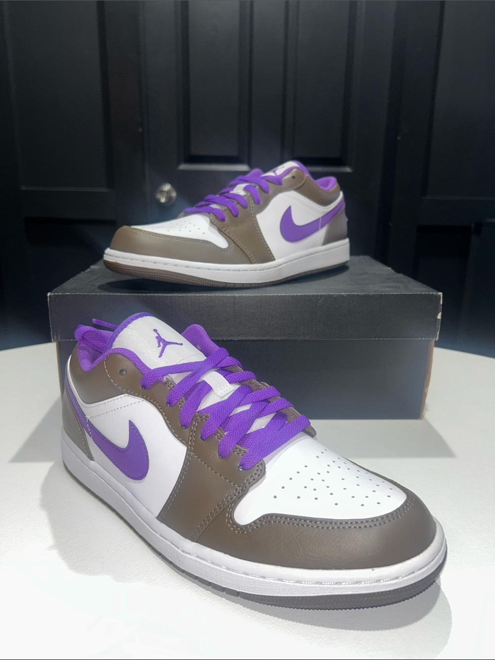 Jordan 1 Low “Purple Mocha” Men’s Size 11